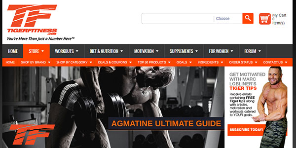 Sneak peek at the new Tiger Fitness store through Ethitech loophole