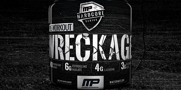 Complete formula of Muscle Pharm's upcoming Hardcore Series Wreckage confirmed
