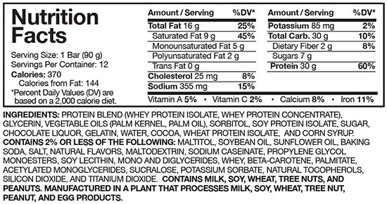 Muscle Pharm Arnol Schwarzenegger Muscle Bar Muscle Pharm Arnol Schwarzenegger Muscle Bar
