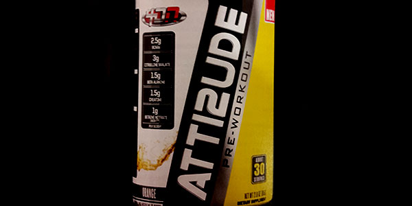 4D Nutrition finally ready to enter the pre-workout market with Atti2ude
