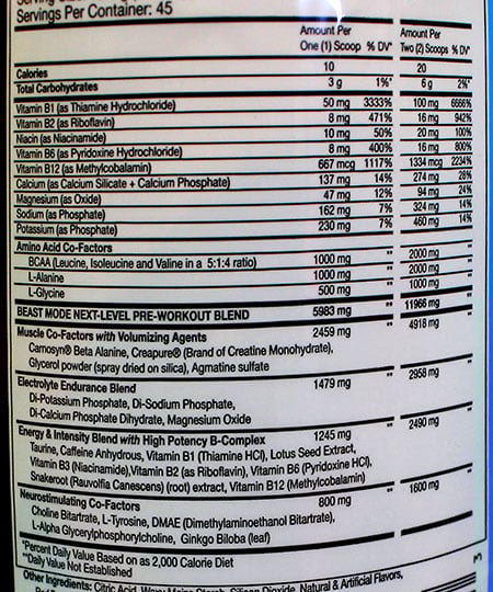 Stack3d @ the '15 Arnold, a whole lot changes made to Beast's pre-workout Beast Mode Stack3d @ the '15 Arnold, a whole lot changes made to Beast's pre-workout Beast Mode