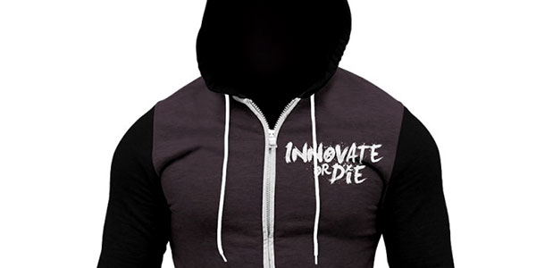 MAN Sports share their philosophy on new Innovate or Die hoodie MAN Sports share their philosophy on new Innovate or Die hoodie