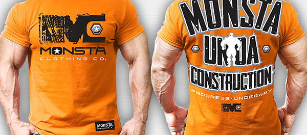 Monsta Clothing Unda Construction tee