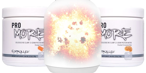 Destroy an old or empty tub of protein and be in to win Controlled Lab's new PROmore Destroy an old or empty tub of protein and be in to win Controlled Lab's new PROmore
