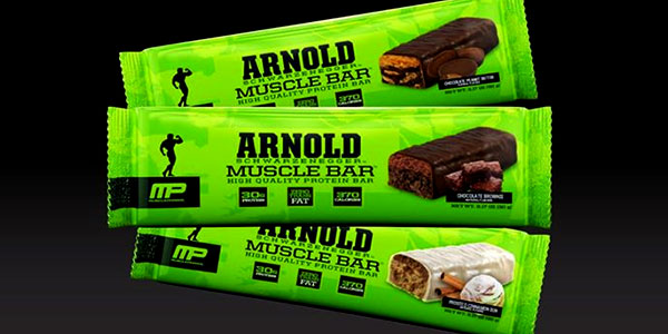 Muscle Pharm go slightly bigger for their Arnold Schwarzenegger Series Muscle Bar