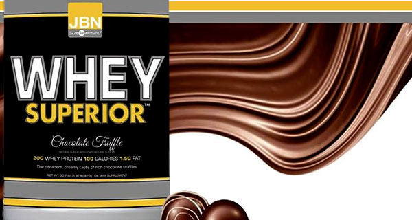 Chocolate truffle makes it 8 for Just Be Natural's Whey Superior
