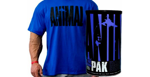 blue animal pak