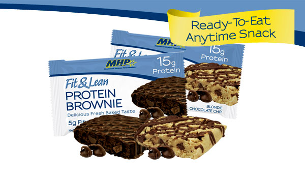 fit & lean protein brownie