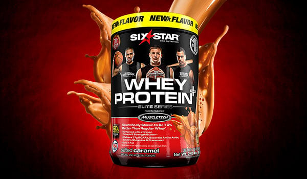 salted caramel whey protein plus