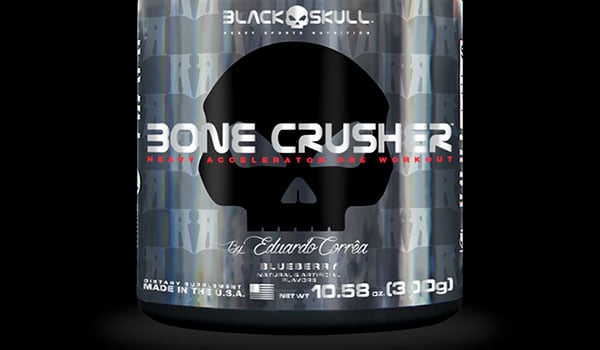 black skull bone crusher