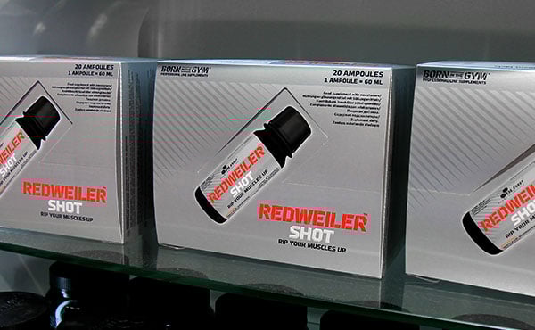 redweiler shot