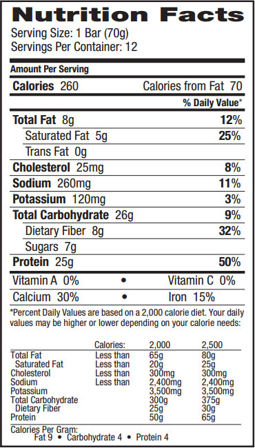 dymatize elite protein bar