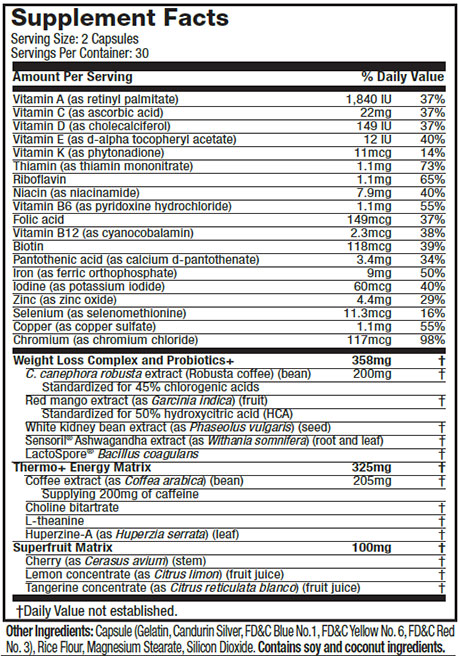 hydroxycut platinum