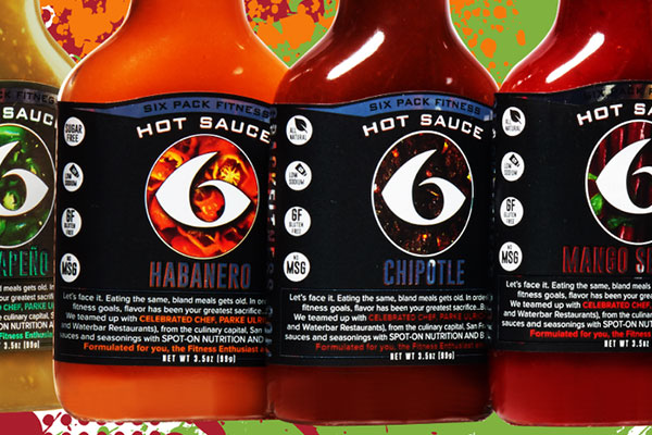 6 pack hot sauce