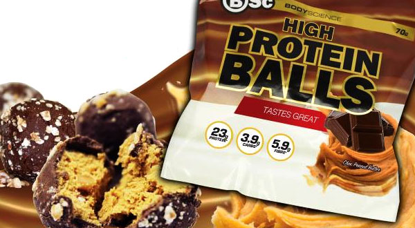 choc peanut butter protein balls