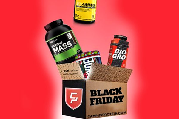 Campus Protein going all out for Black Friday with freebies and discount