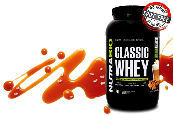salted caramel classic whey