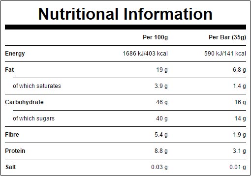 myprotein organic raw bar
