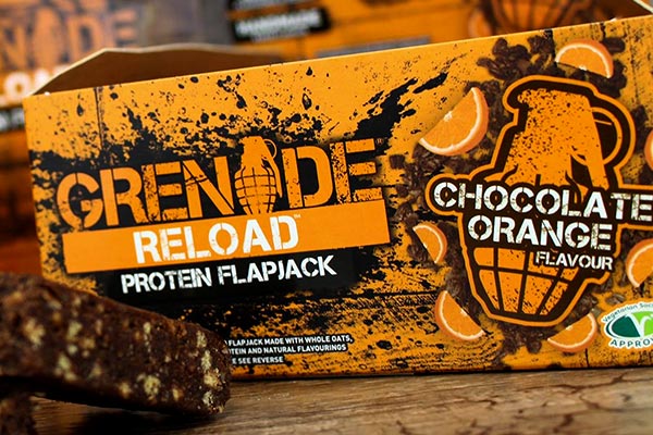 chocolate orange reload flapjack