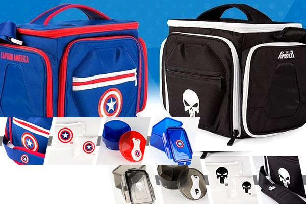 captain america meal bag