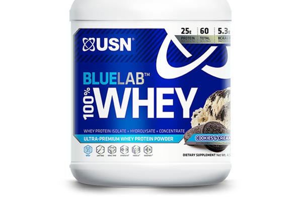 cookies cream blue lab whey