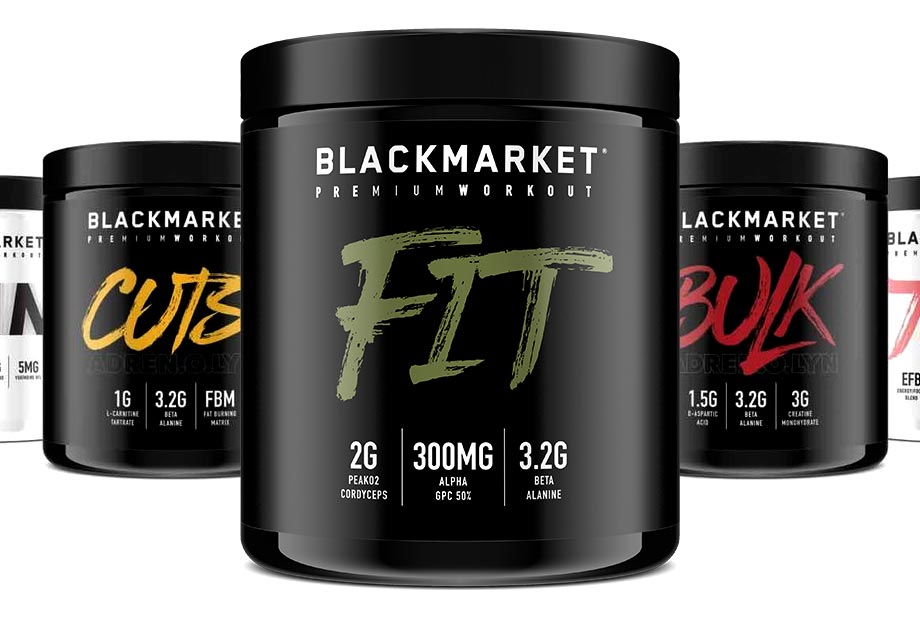  Black Market Fit Pre Workout for Weight Loss