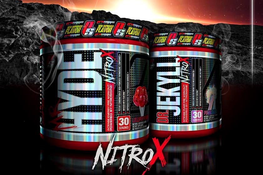 Hyde Pre-Workout, Blue Razz Popsicle, Nitro X, Shop