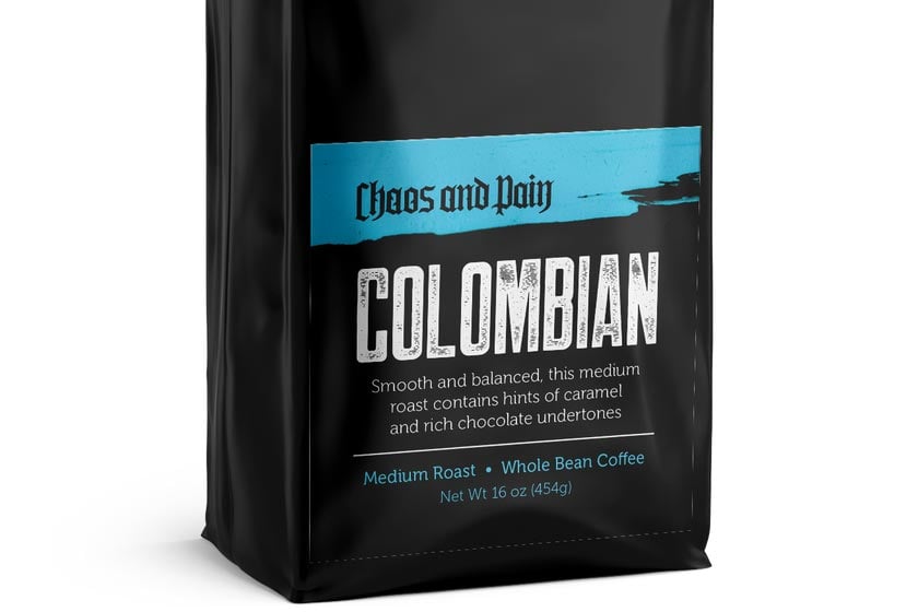 Chaos and Pain Colombian Coffee