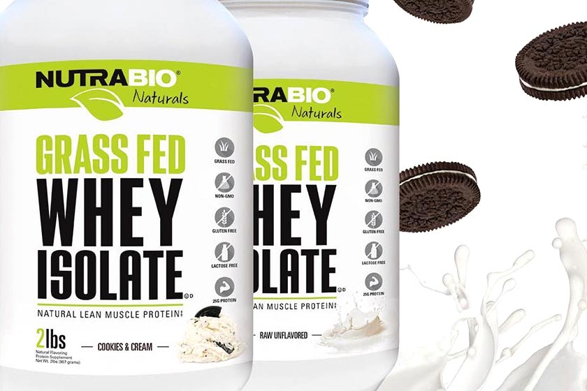 Cookies Nutrabio Grass Fed Whey Isolate