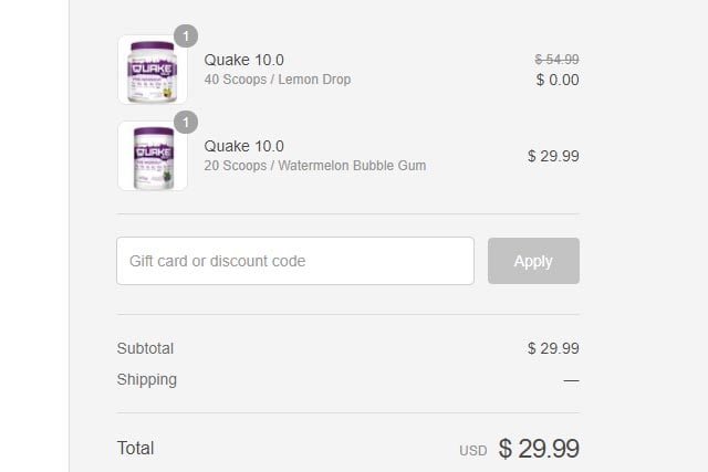 Scivation Quake