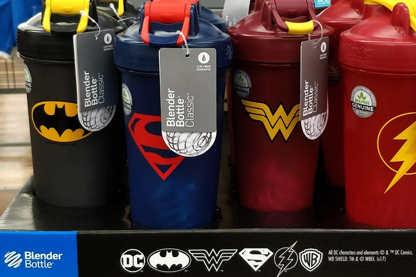 BlenderBottle launches a series of DC Comics super hero shakers