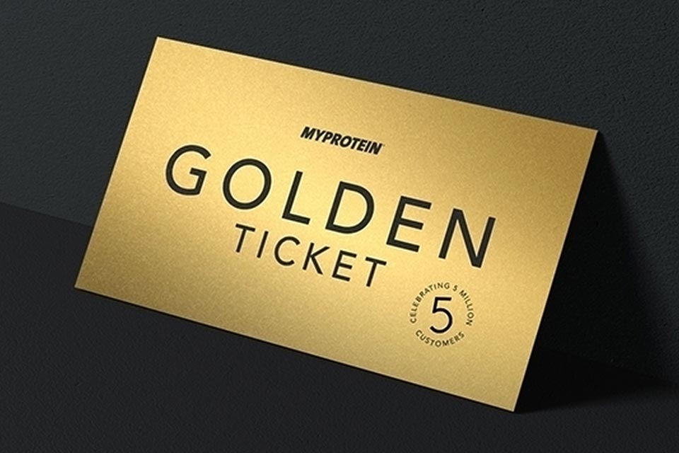 Myprotein Golden Ticket