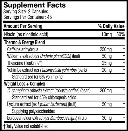 Hydroxycut Ultra Stim