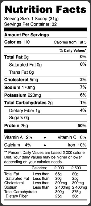 MTS All Natural Isolate