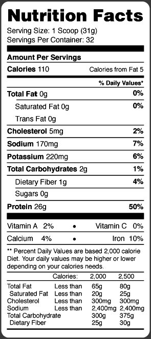 MTS All Natural Isolate