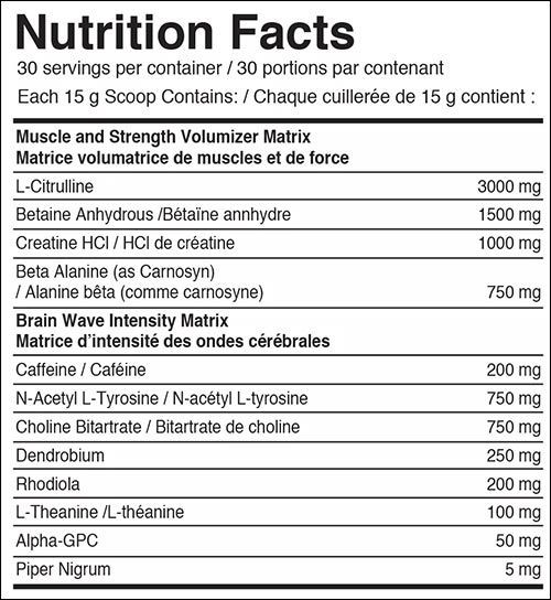 Nutraphase Pre-Train