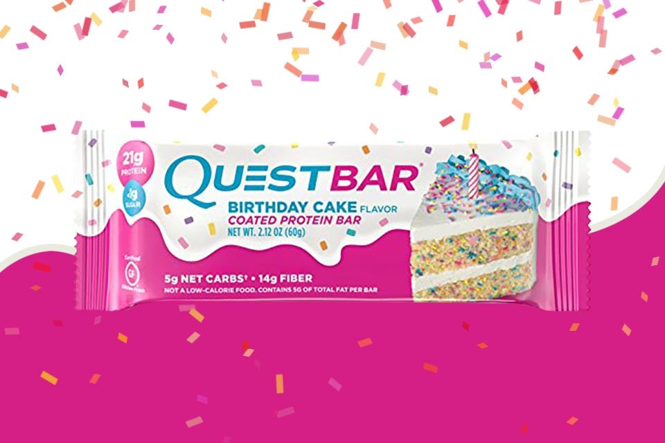 Birthday Cake Quest Bar