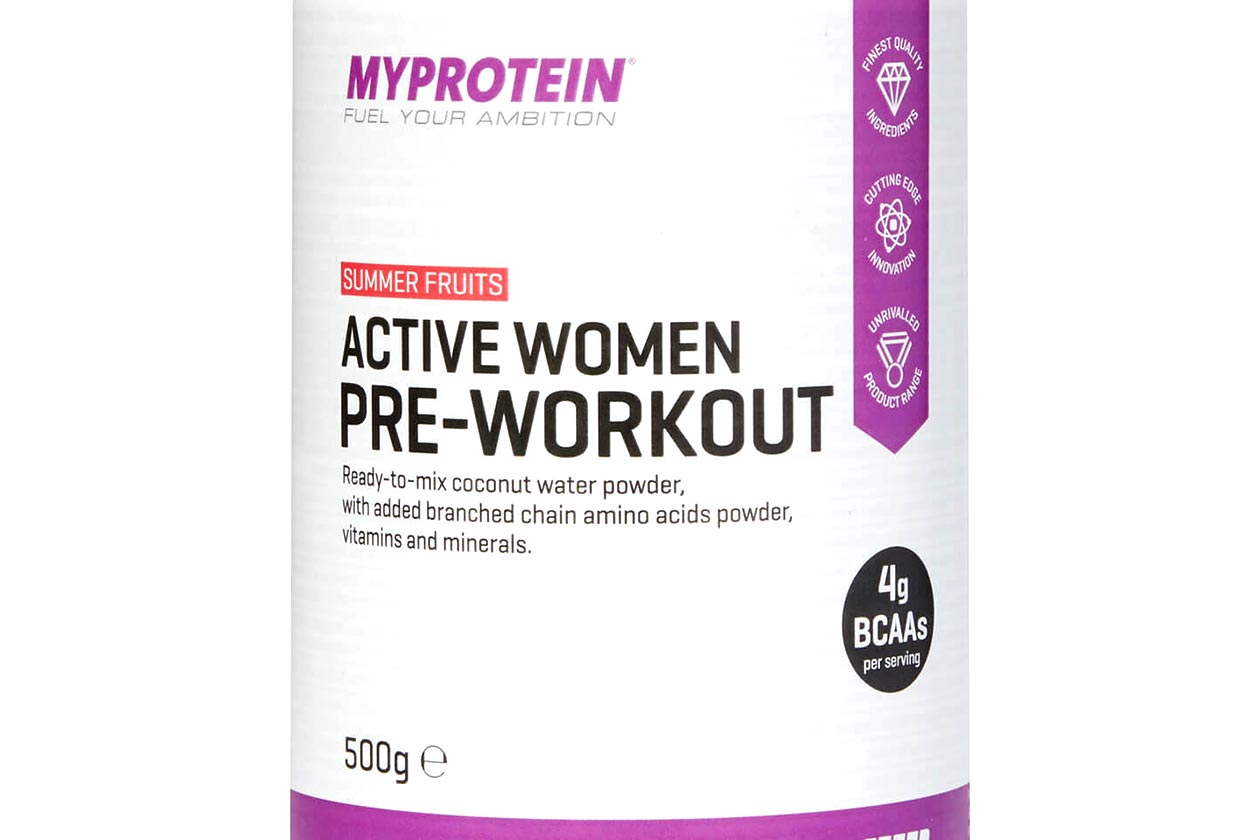 Myprotein Active Women Pre-Workout
