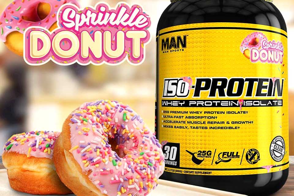 Sprinkle Donut Iso Protein