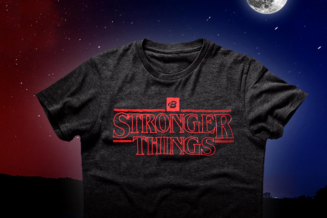 Bodybuilding Com Celebrates Stranger Things With A Tee And Sale