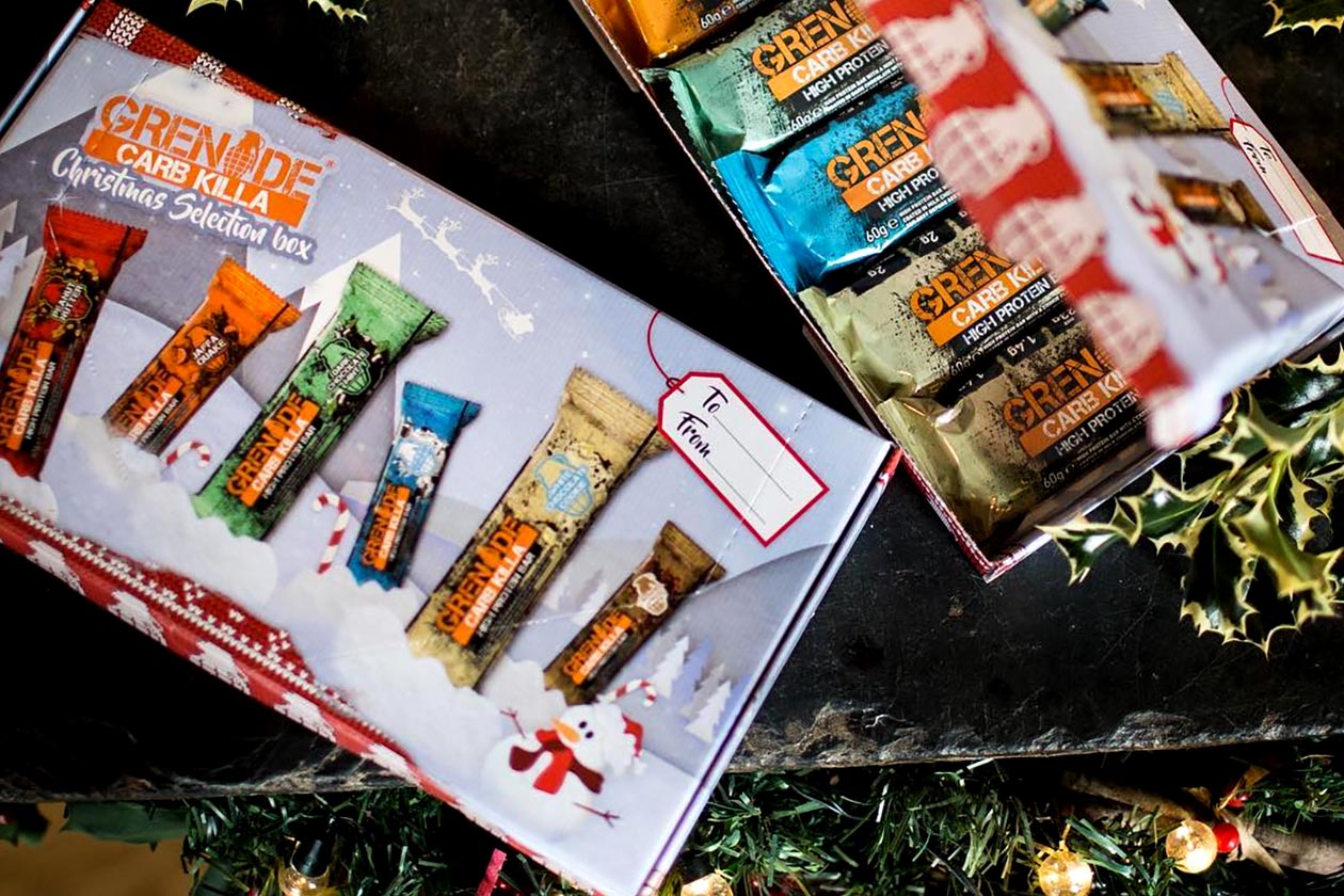 Christmas/Xmas Gift Grenade Carb Killa Snacks Chocolate Protein Bar Hamper  Box