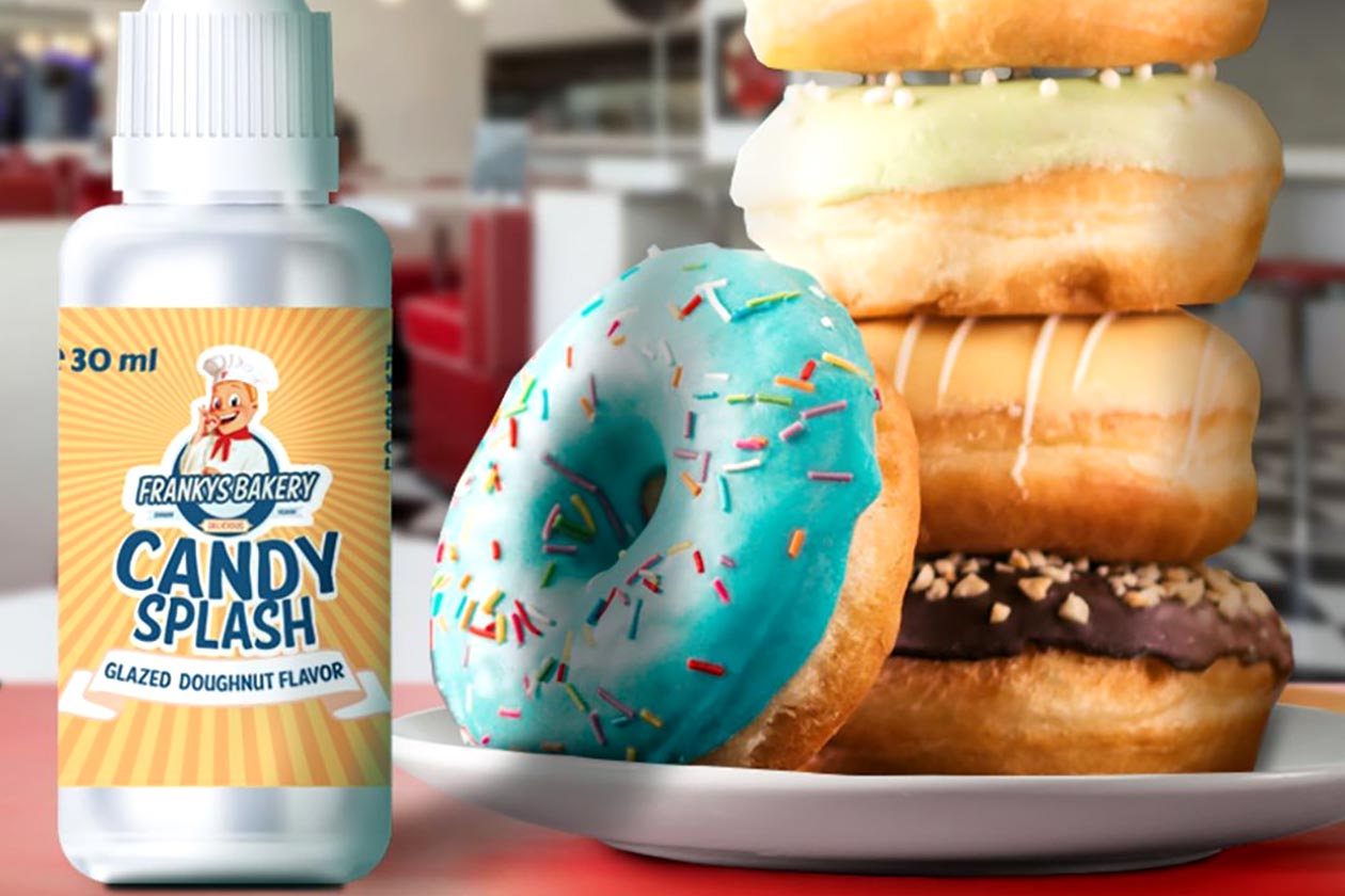 Glazed Doughnut Candy Splash