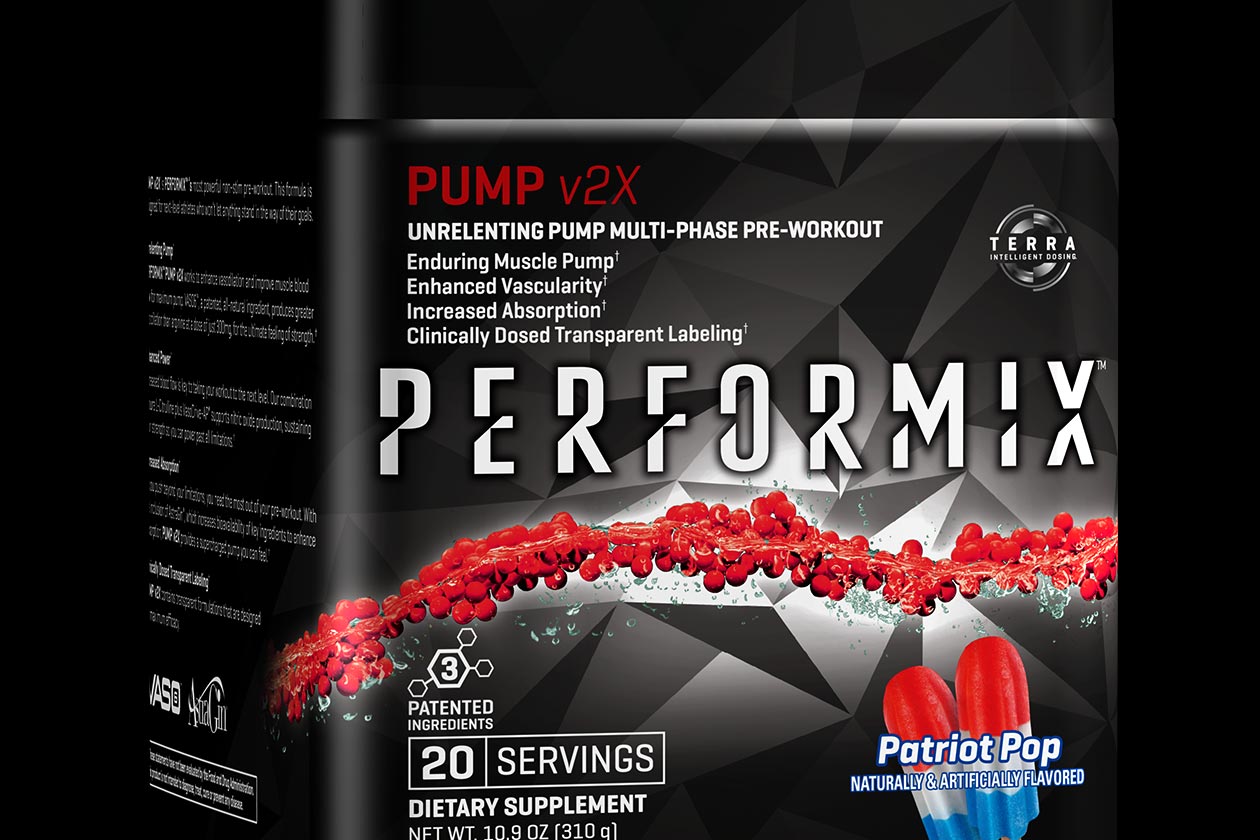 Mirror Performix pre workout patriot pop for Challenge