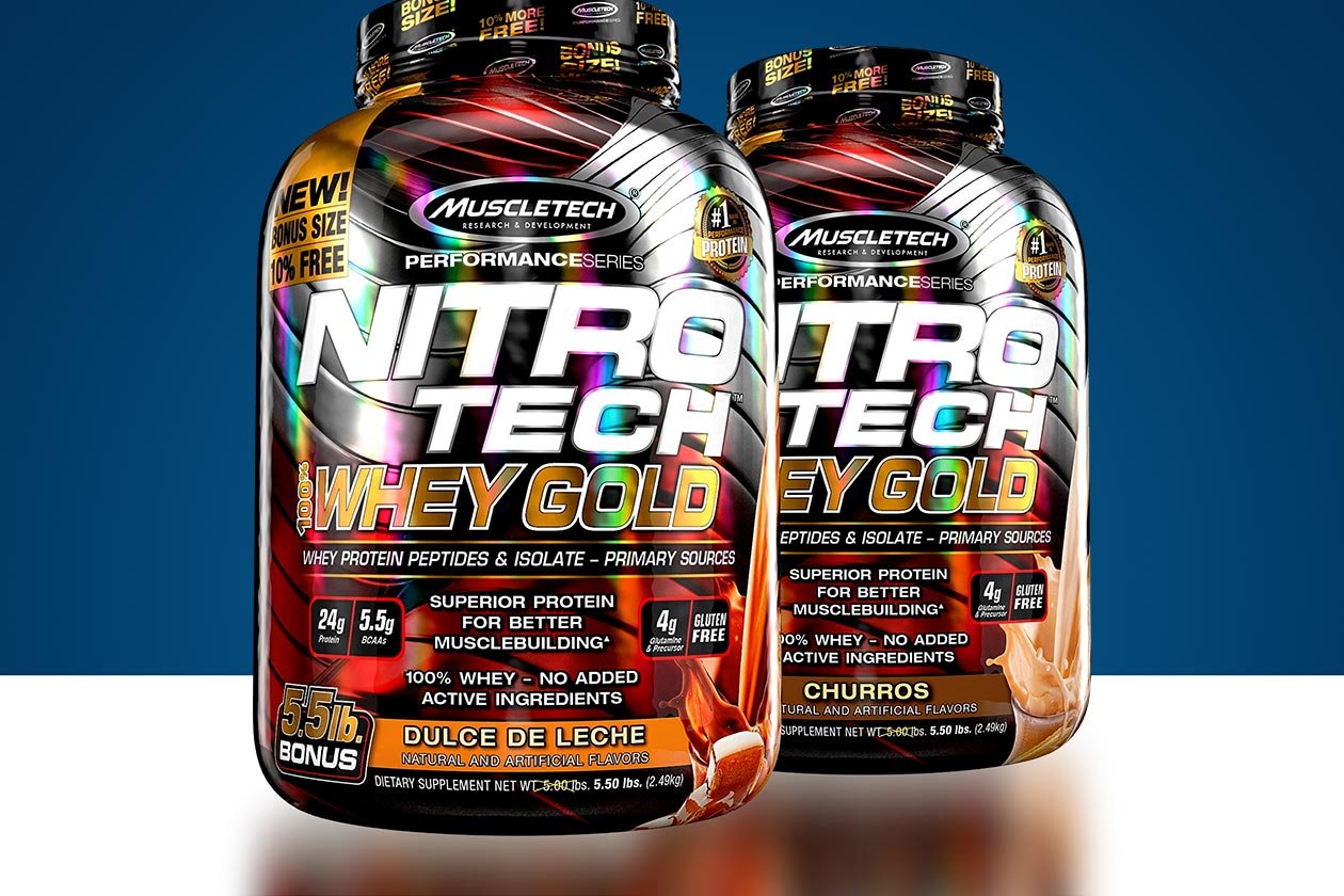 Dulce De Leche Nitro-Tech Whey Gold