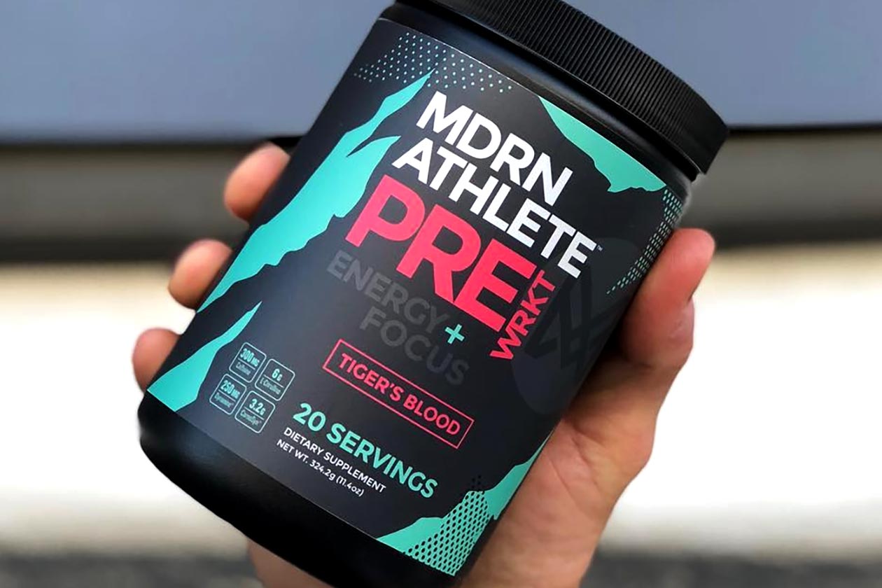 MDRN athlete prewrkt