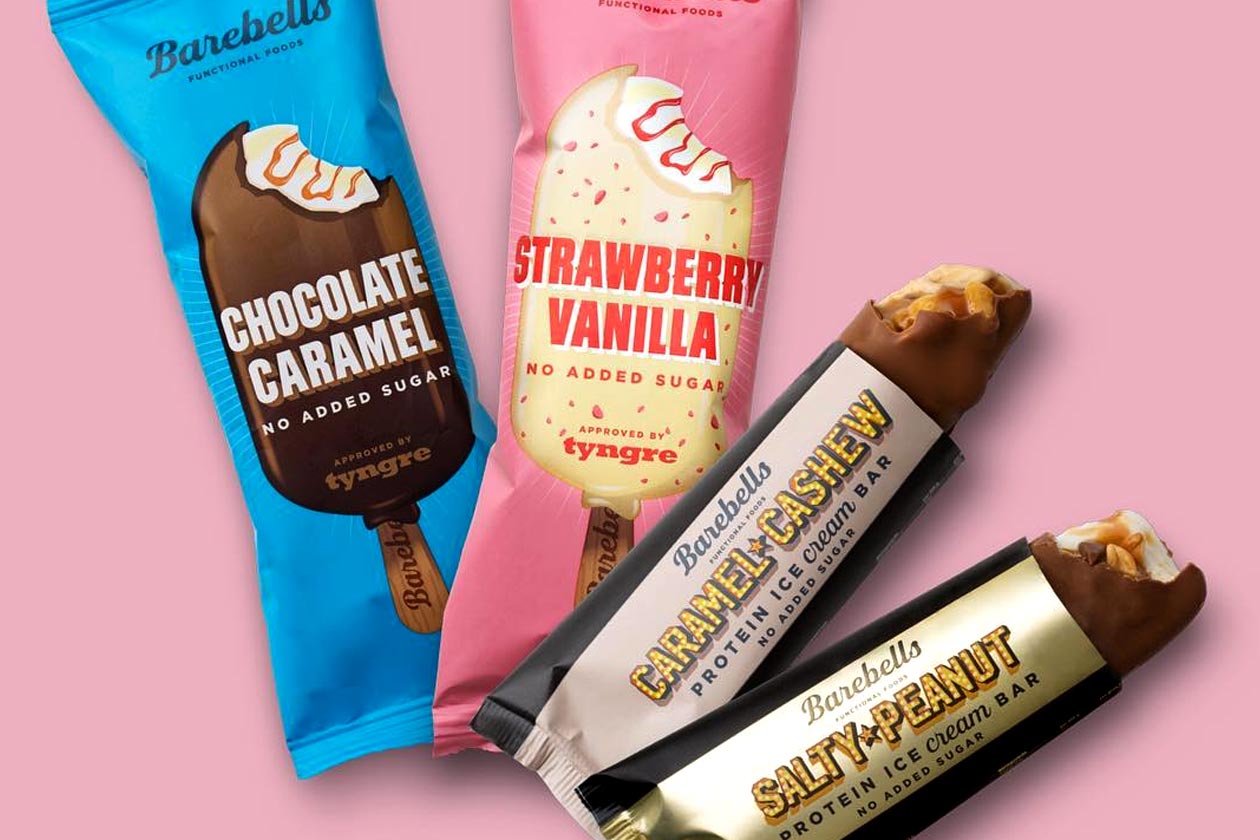 Swedish brand Barebells unveils two delicious looking protein ice