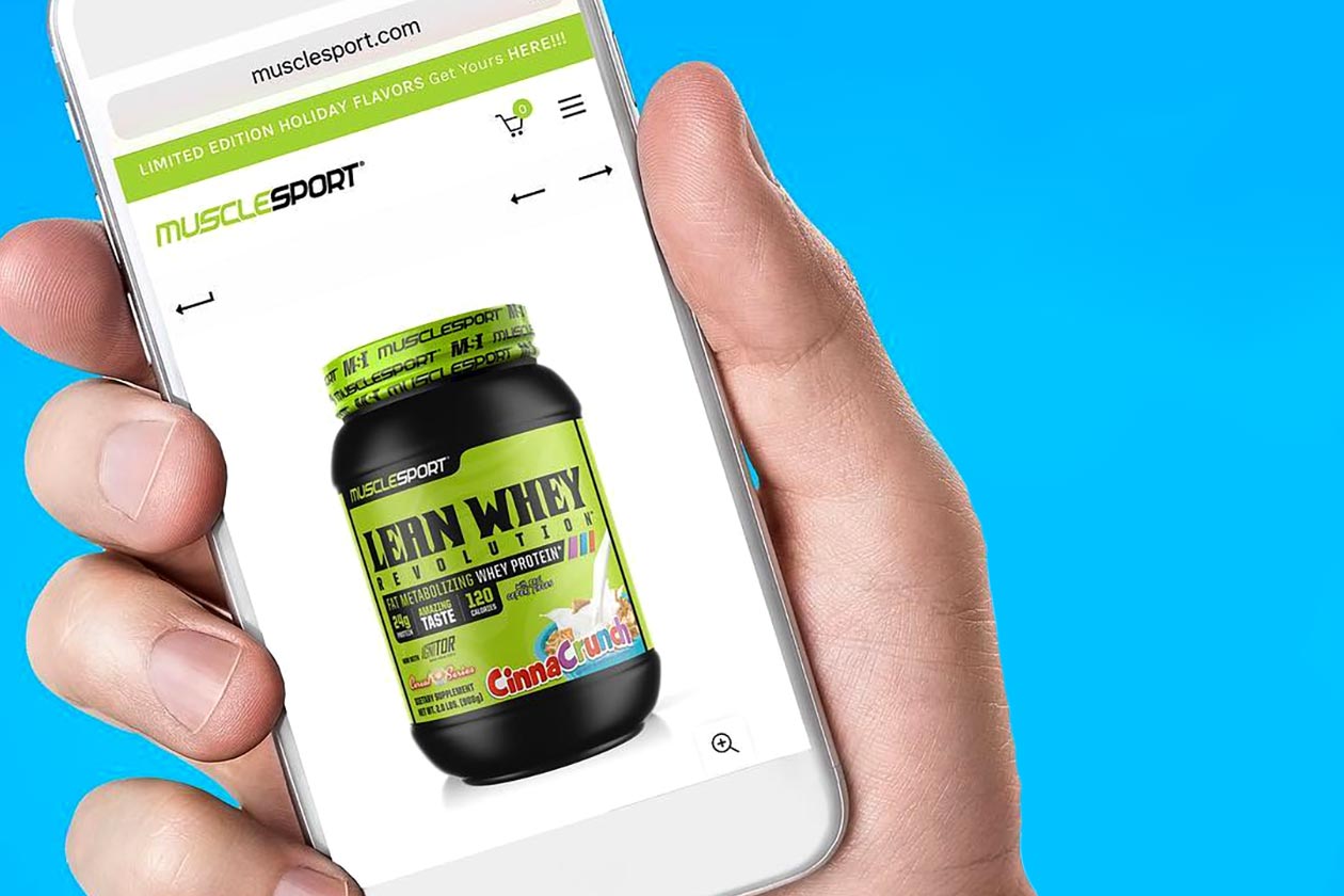 cinnacrunch lean whey