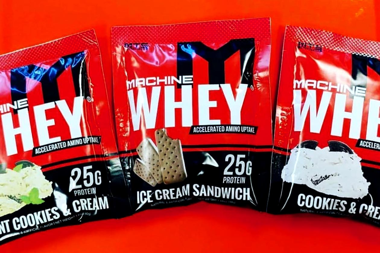 machine whey samples