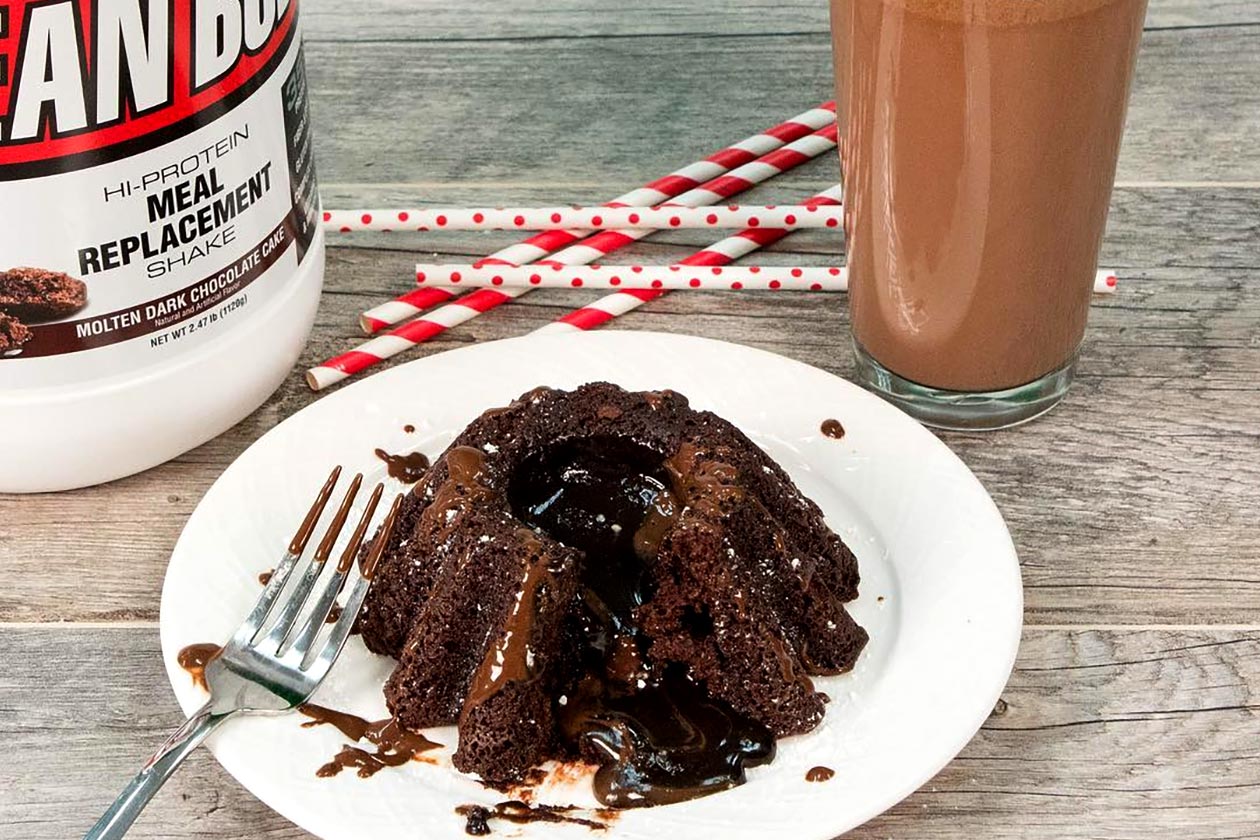 molten dark chocolate cake protein