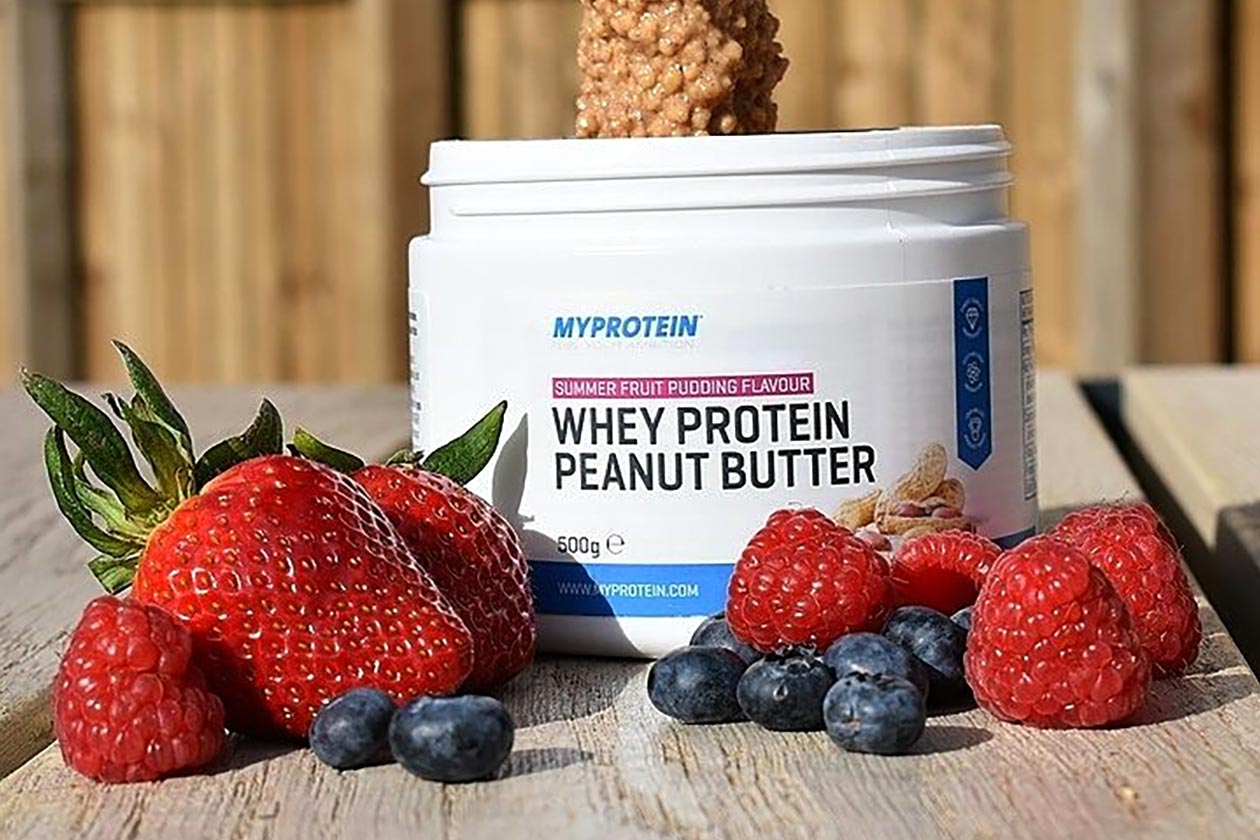 myprotein whey protein peanut butter